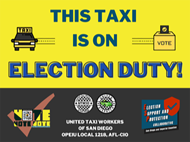 Election Day Free Taxi-Rides