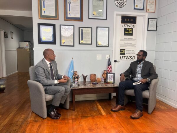 Somali Ambassador’s Visit to UTWSD